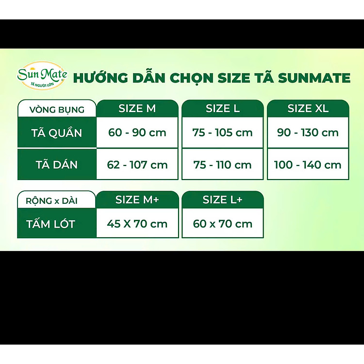 Tã dán Sunmate L18 +2 (20 Miếng) Chính hãng Giá tốt - Hình ảnh 2