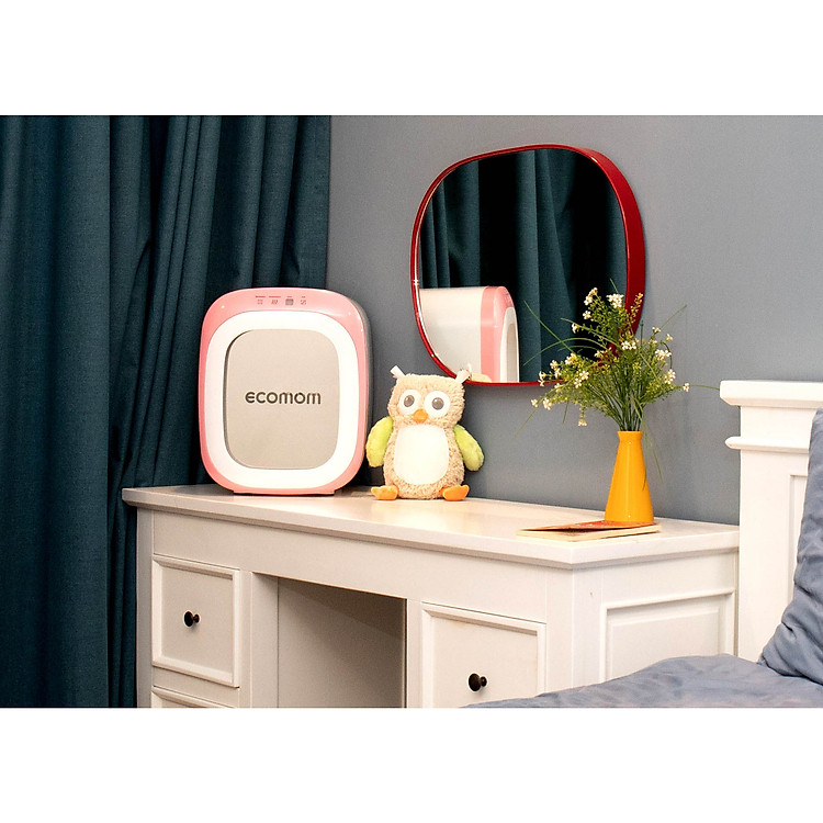 Máy tiệt trùng sấy khô khử mùi bằng tia UV Ecomom ECO-22 Plus Màu Hồng