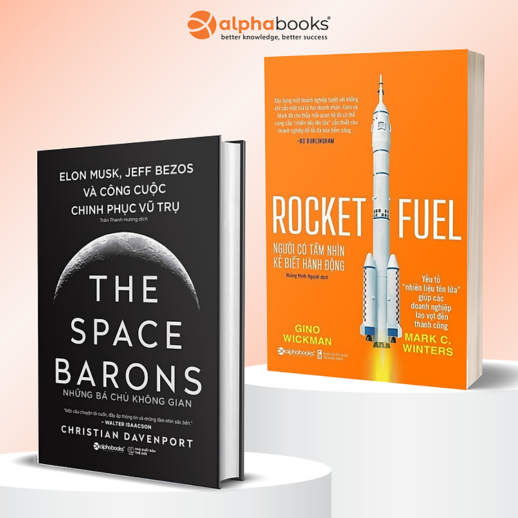 Combo Sách: Những Bá Chủ Không Gian- The Space Barons + Người Có Tầm Nhìn, Kẻ Biết Hành Động