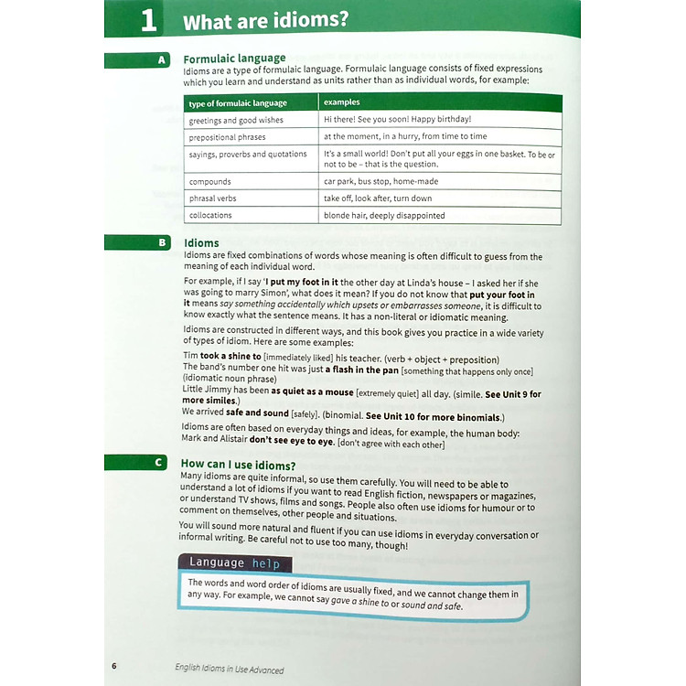English Idioms In Use Advanced Book With Answers - Ảnh 3