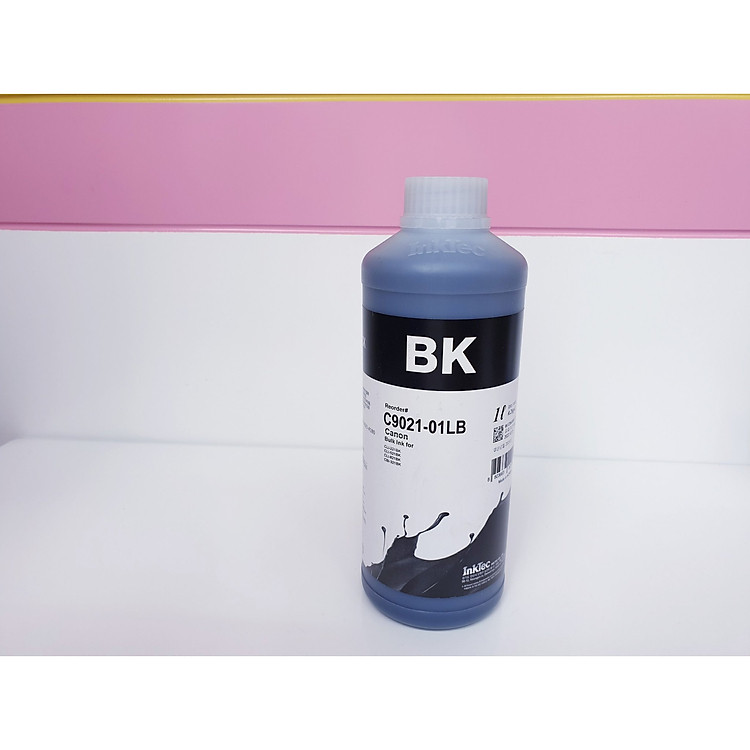 Mực in Canon Inktec dùng cho máy in phun màu Canon / HP - Loại 1 lít (1.000ml) - Mực nước inktec Hàng chính hãng