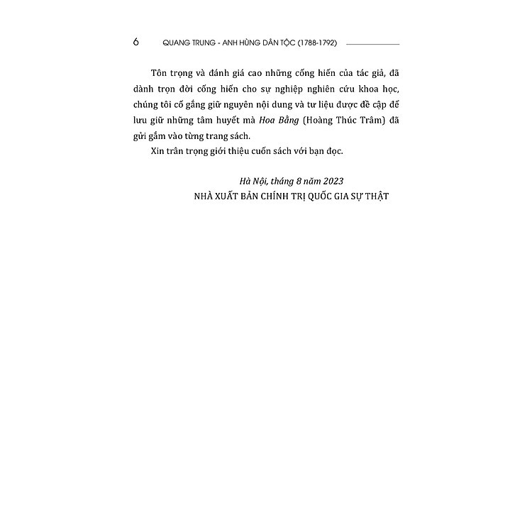 Quang Trung Anh Hùng Dân Tộc (1788-1792) - Ảnh 4
