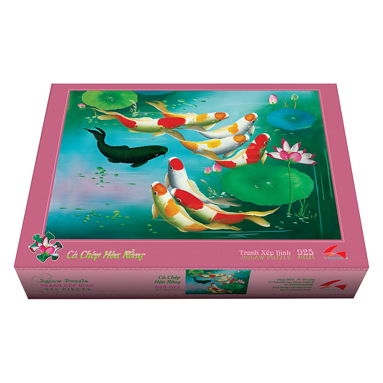 Mua tại MyKingdom: Tranh xếp hình Cá Chép Hóa Rồng 925 Mảnh - Ngập tràn khuyến mãi