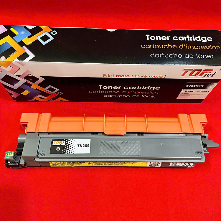 Hộp mực TN269 Topjet CÓ CHIP dùng cho máy in Brother HL L3240CDW L3280CDW L3560CDW MFC L3760CDW/ L8340CDW - hàng chính hãng