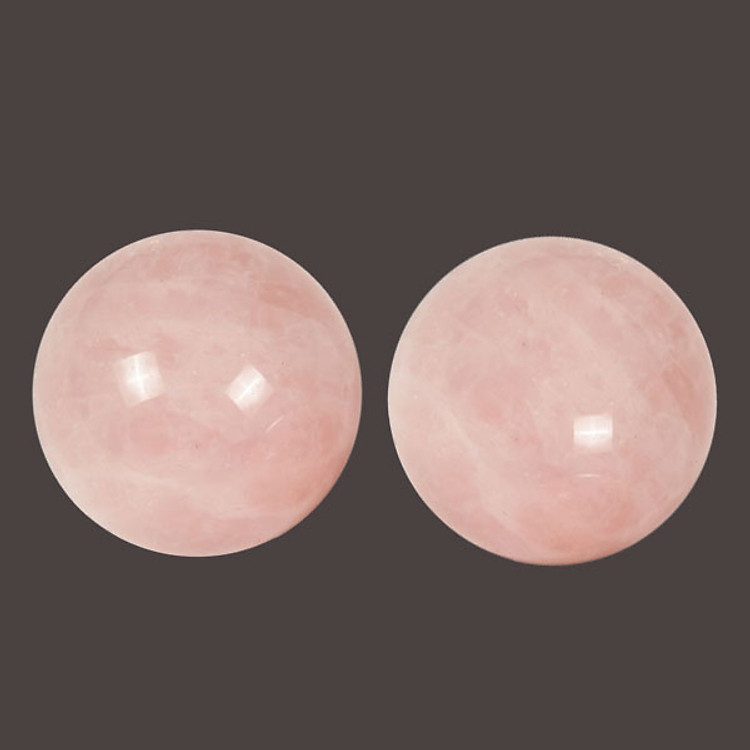 Căp Bi Lăn Tay Thạch Anh Hồng