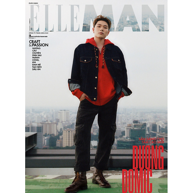 Tạp chí ELLE MAN tháng 1/2025 – DƯƠNG DOMIC