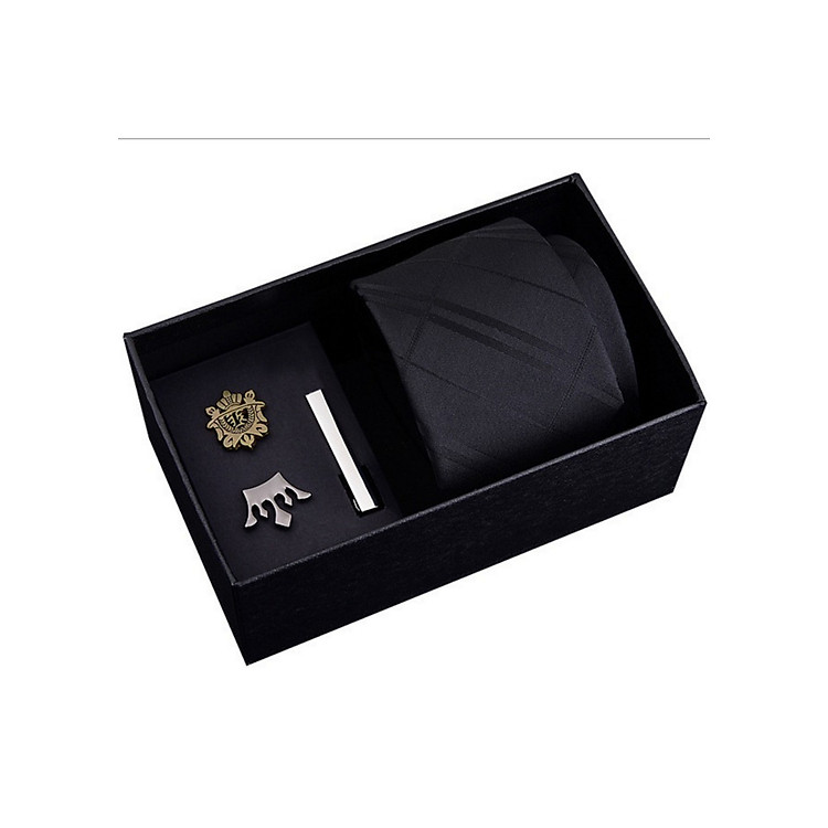 Combo Cà Vạt, Kẹp cà vạt, Ghim cài áo thời trang Nam, Bộ phụ kiện không thể thiếu khi mặc Vest – AdamZone