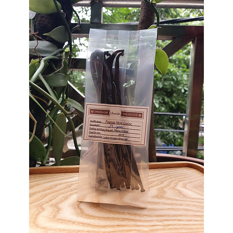 Qủa Vanilla PNG Thượng hạng - Gourmet (Gói 25 gram)