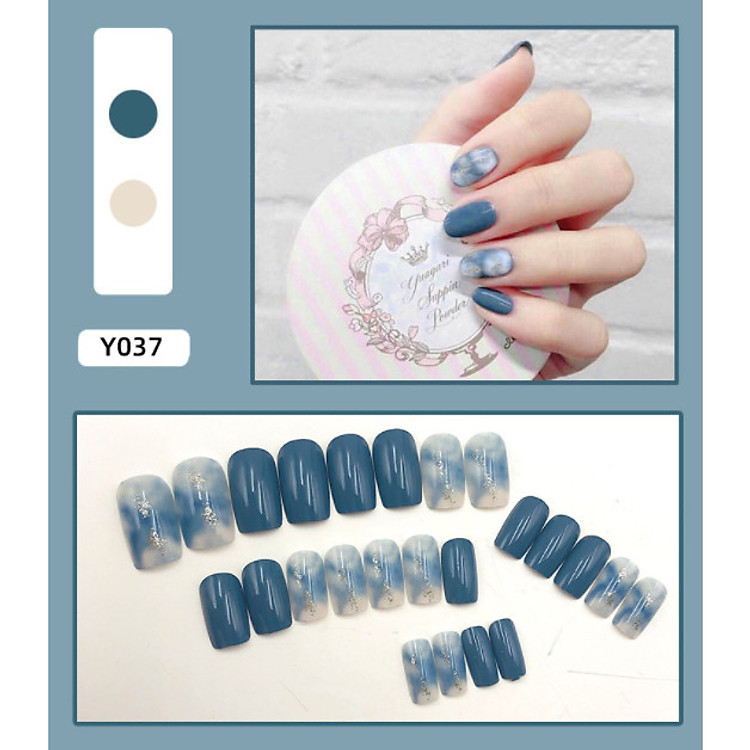 Bộ 24 móng tay giả nail thơi trang như hình