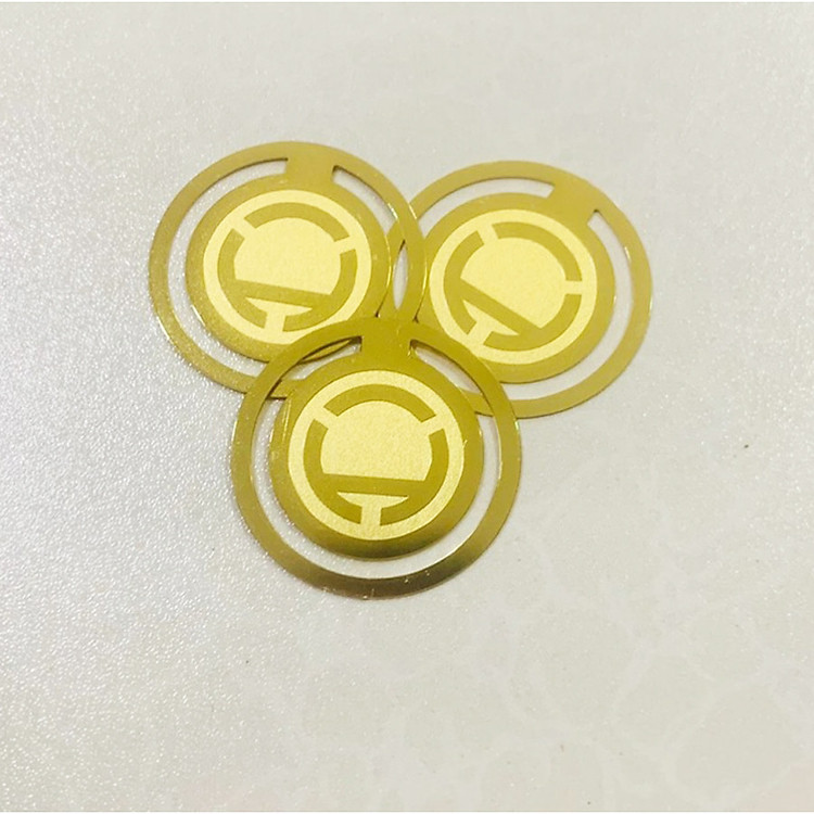 Set 3 Bookmark đồng nguyên chất đánh dâu sách Nhỏ gọn Tiện dụng