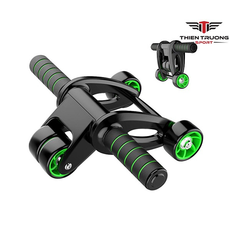 Con lăn tập cơ bụng AB2019, có thể gấp gọn, tặng kèm thảm kê gối. Con lăn tập bụng tại nhà hiệu quả, nhỏ gọn