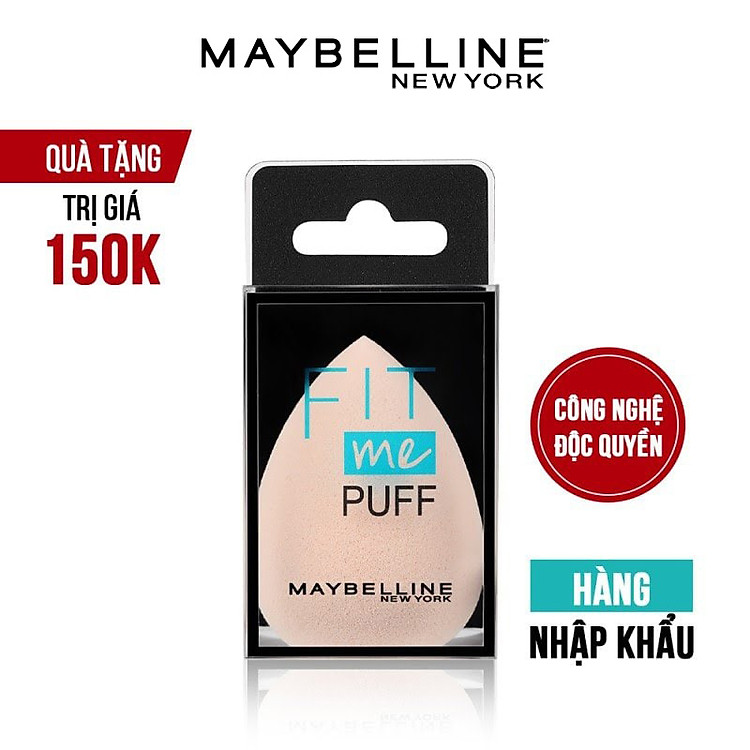 Bông Mút Trang Điểm, Tán Nền Đa Năng Fit Me Maybelline New York 100g