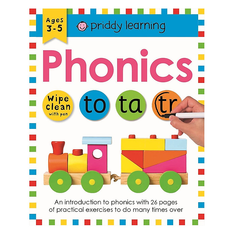 Sách Wipe Clean Workbook Phonics