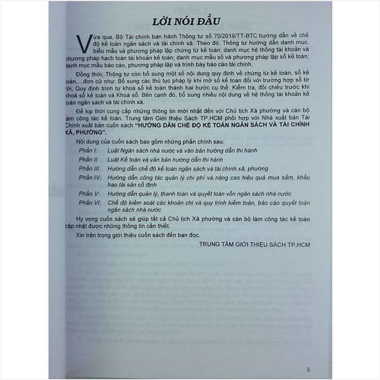 Hướng Dẫn Chế Độ Kế Toán Ngân Sách Và Tài Chính Xã Phường - Ảnh 2