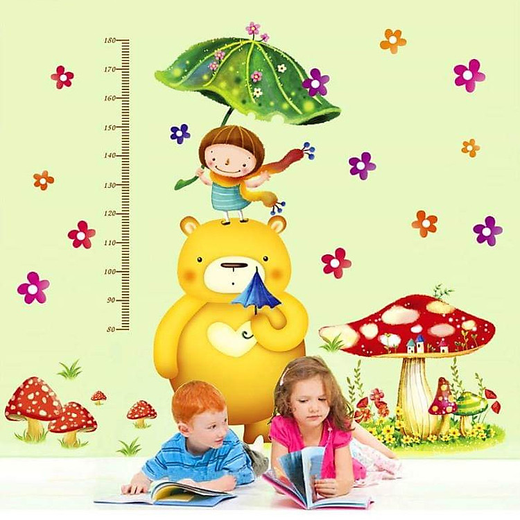 Decal dán tường Gấu - SS103