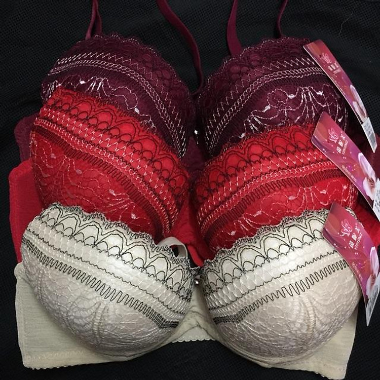 Áo Lót Nữ, Áo Bra Xương Cá Siêu Nâng Siêu Độn 5cm Tạo Rãnh Ngực Sexy