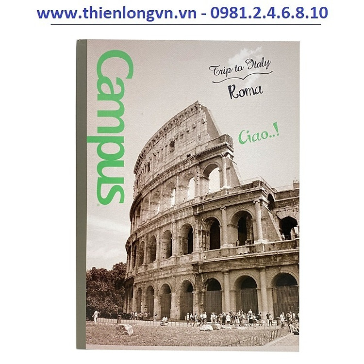 Vở Kẻ Ngang Landscape B5 Campus (200 trang) - Lốc 5 quyển - Ảnh 3