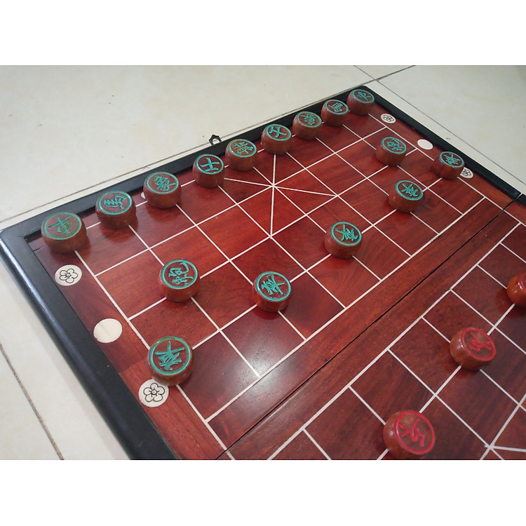 Bộ Cờ Tướng Gỗ Hương 50x50cm Chính hãng Giá tốt - Hình ảnh 2