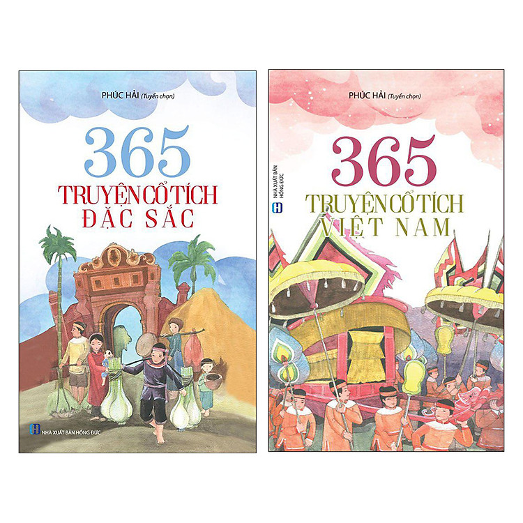 Combo 365 Truyện Cổ Tích Việt Nam + 365 Truyện Cổ Tích Đặc Sắc (2 Cuốn)