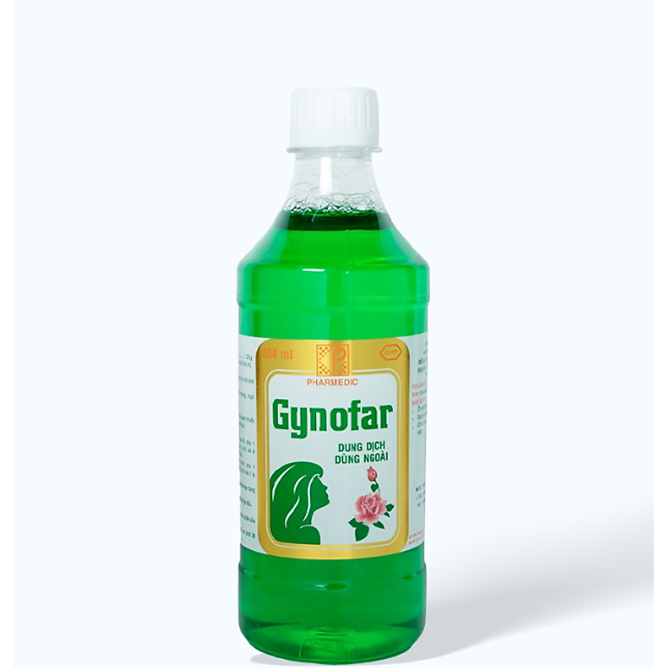 Dung dịch vệ sinh phụ nữ Gynofar (500ml)