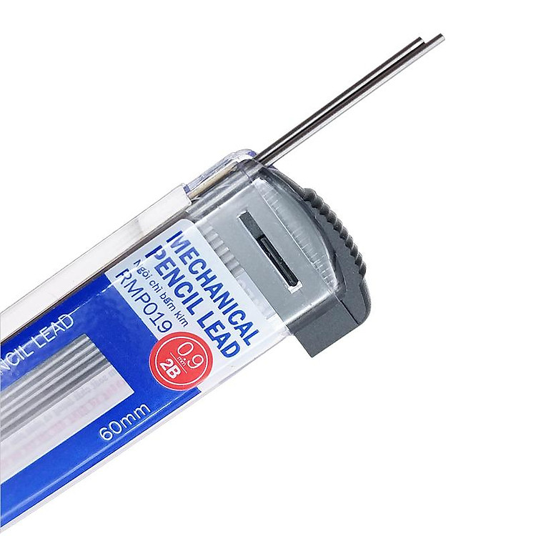 Ruột Bút Chì Kim Bấm 2B 0.9mm - Stacom RMP019 - Ảnh 6