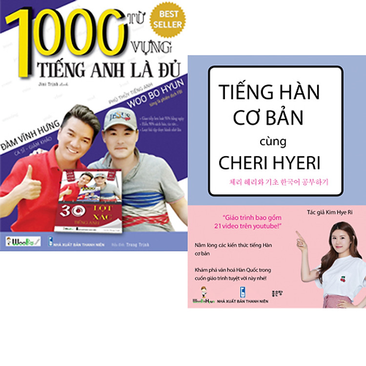 1000 Từ Vựng Tiếng Anh là Đủ và Tiếng Hàn Cơ bản
