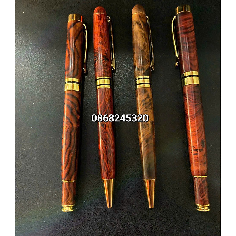 Bút Bi Gỗ Cẩm Sang Trọng - Ảnh 3