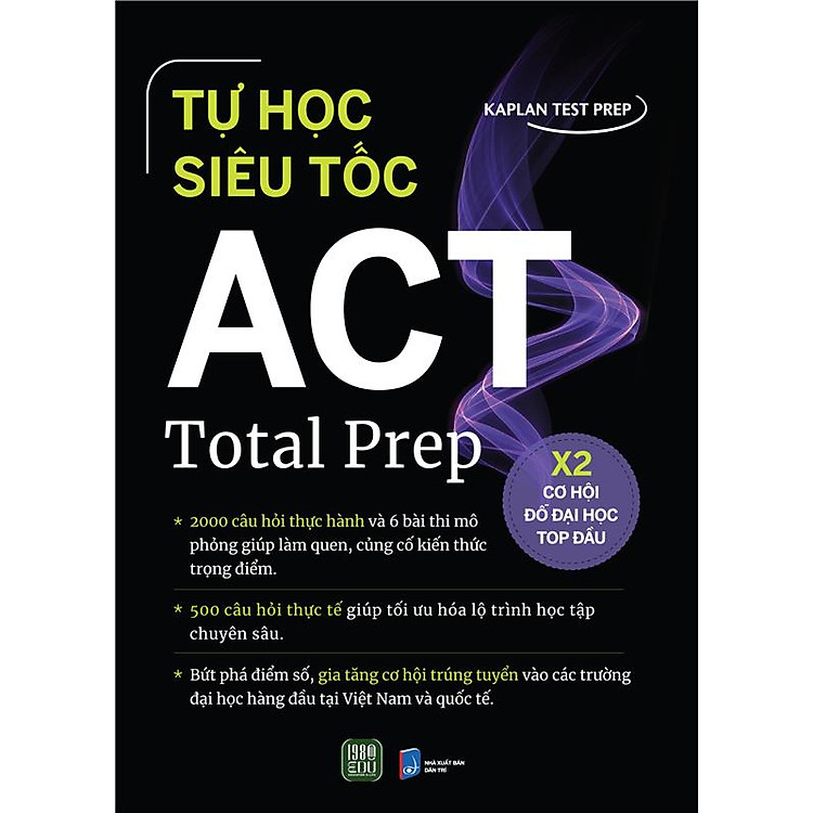 TỰ HỌC SIÊU TỐC – DIGITAL SAT TOTAL PREP - Kaplan Test Prep – 1980 Books - NXB Dân Trí