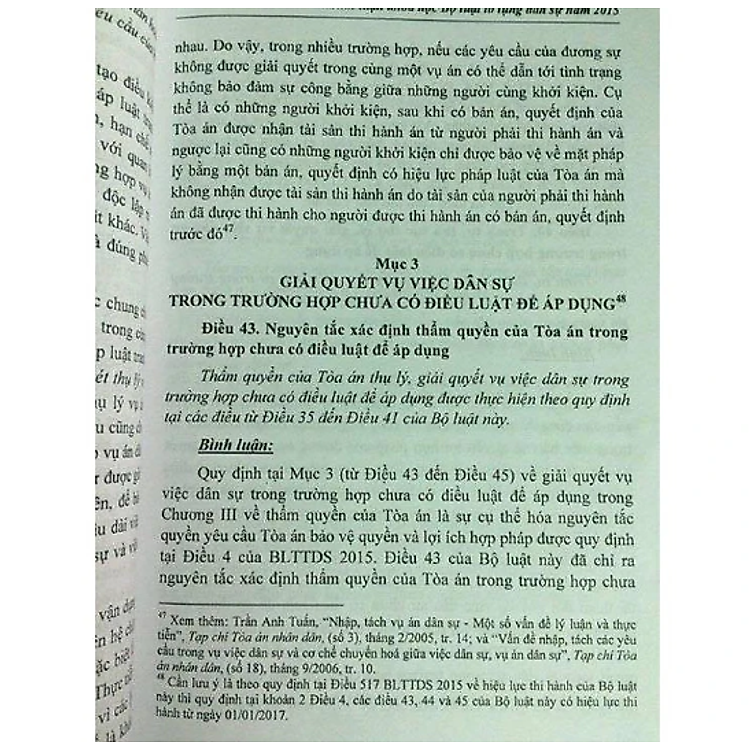 Bình luận khoa học bộ luật tố tụng dân sự - Ảnh 2