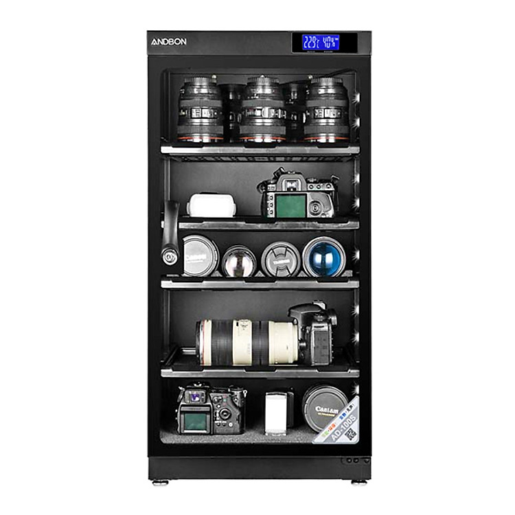Tủ Chống Ẩm Andbon AD-100C(100 lít) - Hàng Nhập Khẩu