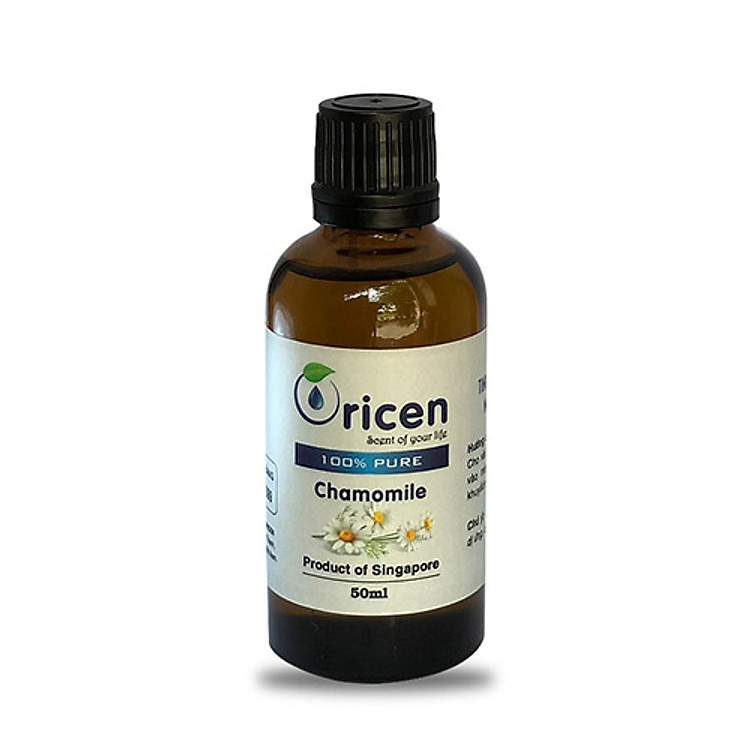 Tinh dầu Cúc La Mã (Chamomile) Oricen 50ml - Giúp kháng khuẩn, giảm căng thẳng và giảm stress