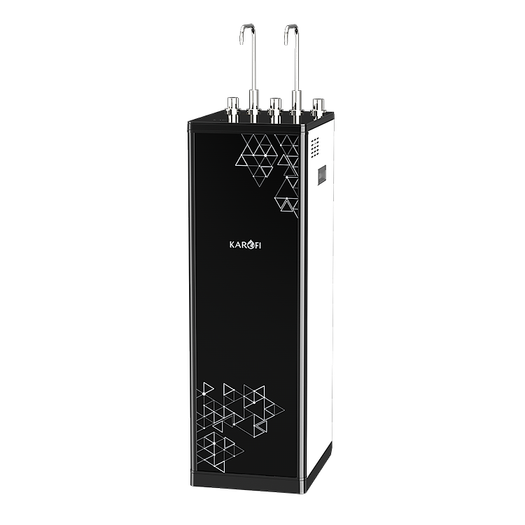 Máy lọc nước nóng lạnh KAROFI KAD-D66/D66S bình dung tích 5L, 11 lõi lọc màng RO Mỹ hàng chính hãng