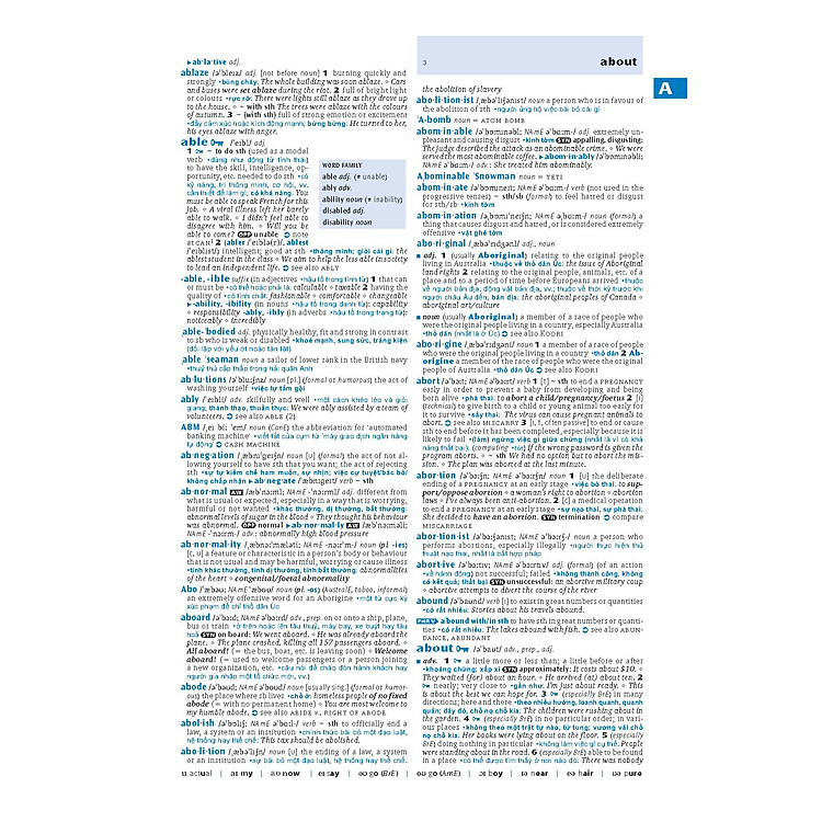 Oxford Advanced Learner's Dictionary 8th with Vietnamese Translation - Ảnh 5
