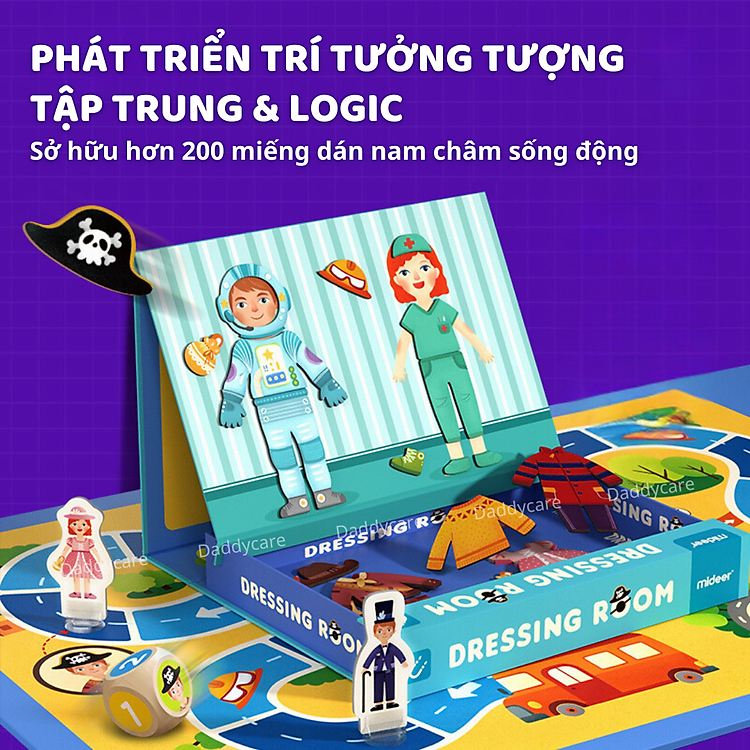 Đồ Chơi Xếp Hình Nam Châm Mideer Chính hãng Giá rẻ - Hình ảnh 5
