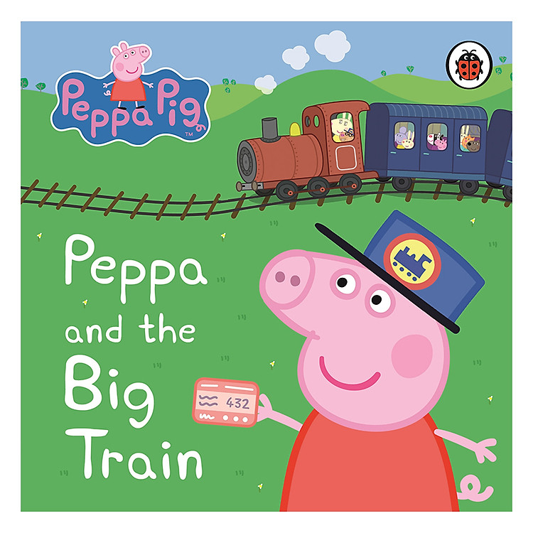 Sách Peppa Pig: Peppa and the Big Train: My First Storybook