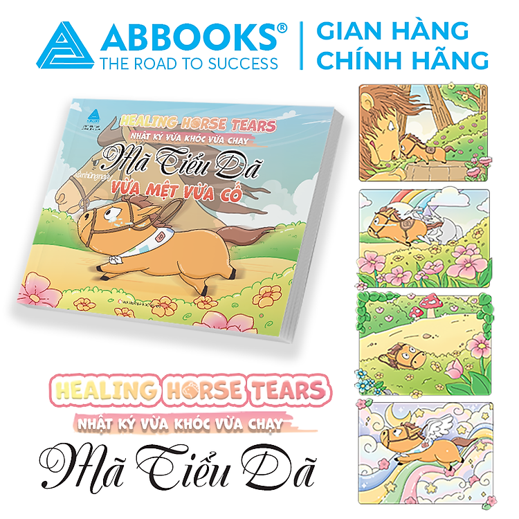 Sách tô màu - Mã Tiểu Dã Nhật Ký Vừa Khóc Vừa Chạy - 2 Phân Loại Cho Bạn Lựa Chọn - ABBOOKS