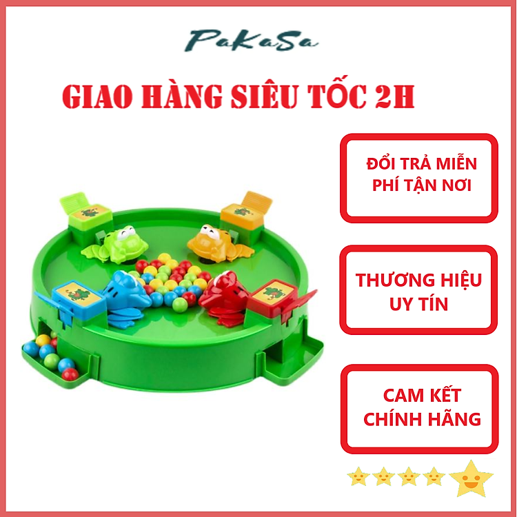 Đồ Chơi Ếch Ăn Bi – Cho Bé Chính hãng Tiết kiệm