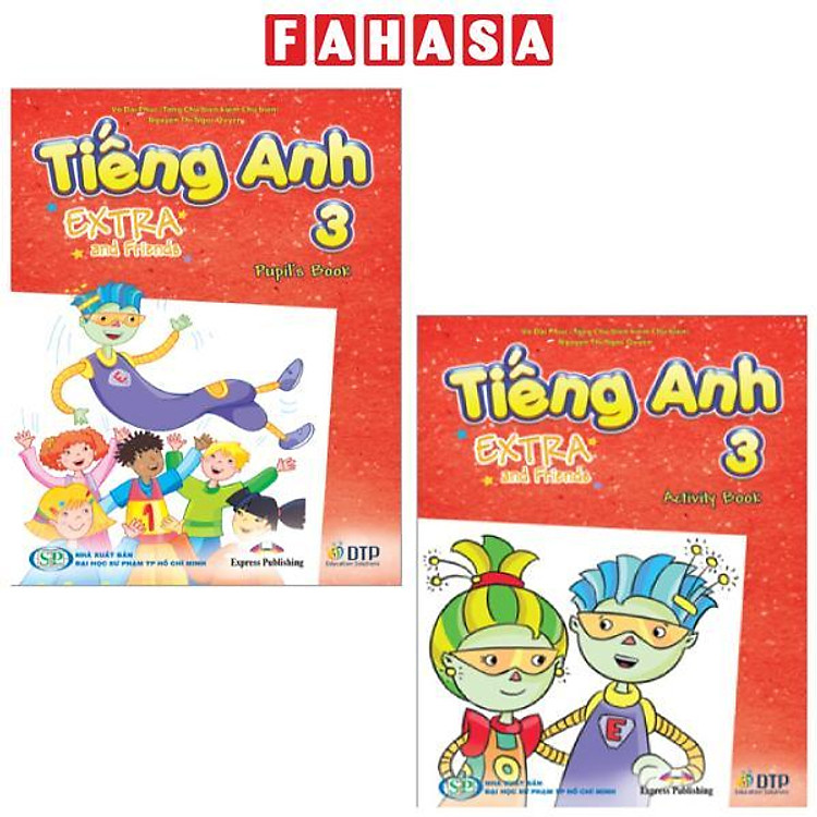 Sách Tiếng Anh 3 Extra And Friends – Pupil’s Book + Activity Book