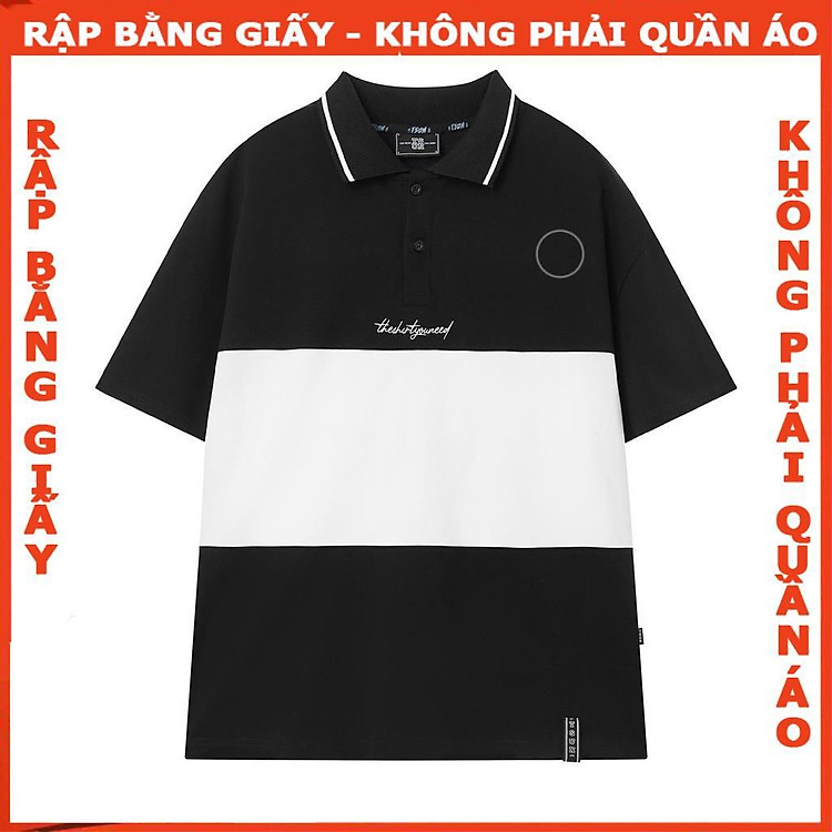 Rập giấy áo polo unisex B54 (BẢN VẼ) - Ảnh 4