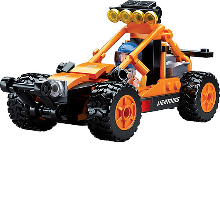 Đồ chơi lắp ráp xe thể thao địa hình trên cát TINITOY (113pcs) YY697631