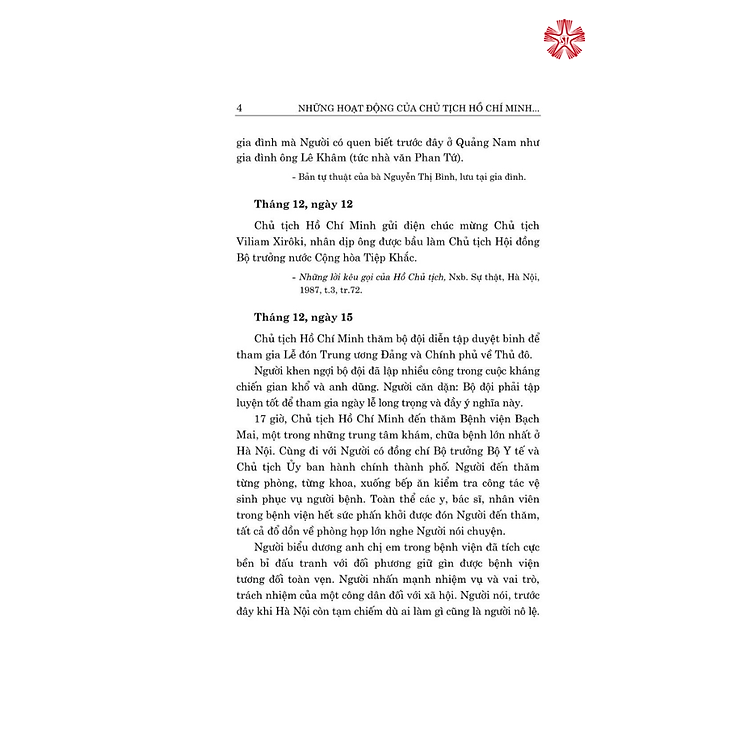 Những hoạt động của Chủ tịch Hồ Chí Minh giai đoạn 1954 - 1969, tập 1 (1954 - 1958) - Ảnh 6