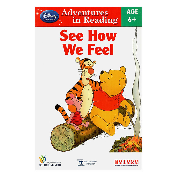 Sách Disney learning Adventures in Reading: See How We Feel (Age 6+)