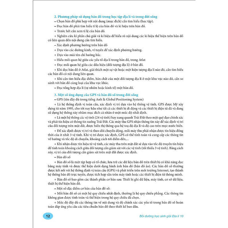 Bồi Dưỡng Học Sinh Giỏi Địa Lí 10 - Ảnh 3