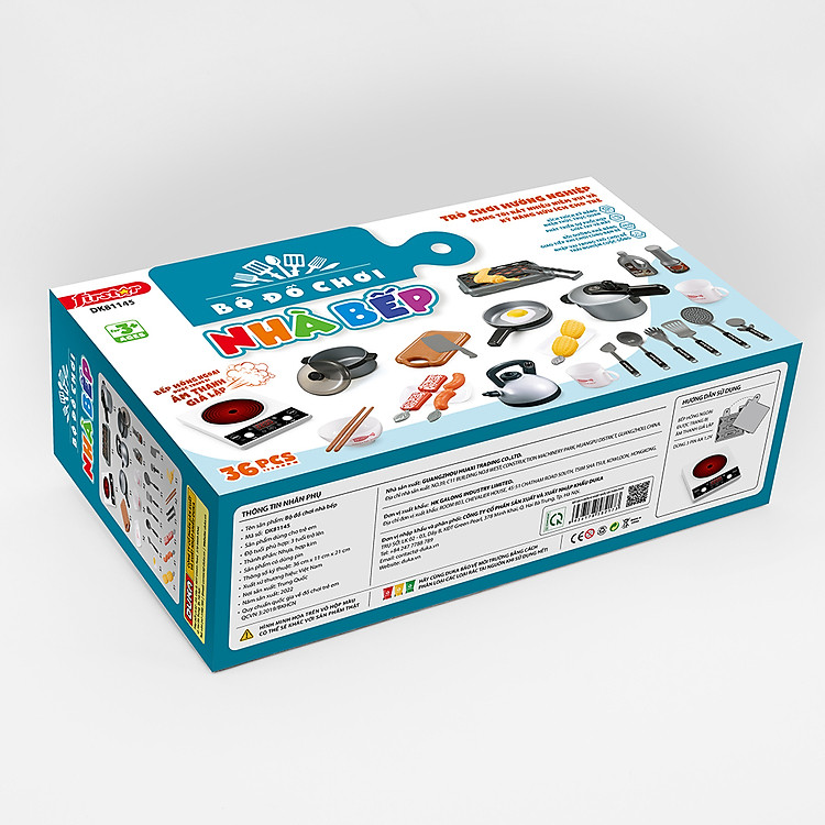 Mua Bộ Đồ Chơi Nhà Bếp Duka Xanh Chính hãng Giá tốt - Hình ảnh 2