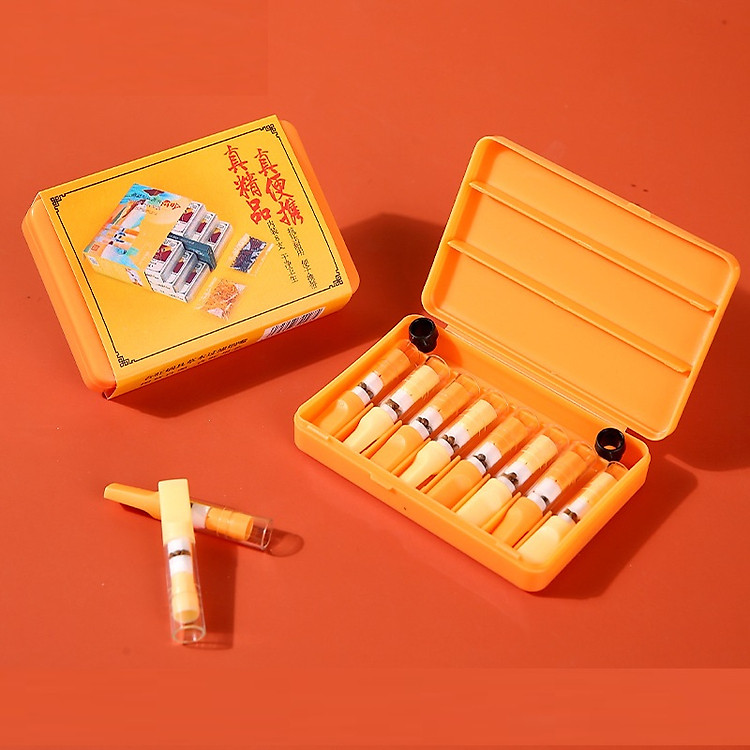 Hộp 8 Đầu Lọc Tẩu Thuốc Thảo Mộc Cao Cấp