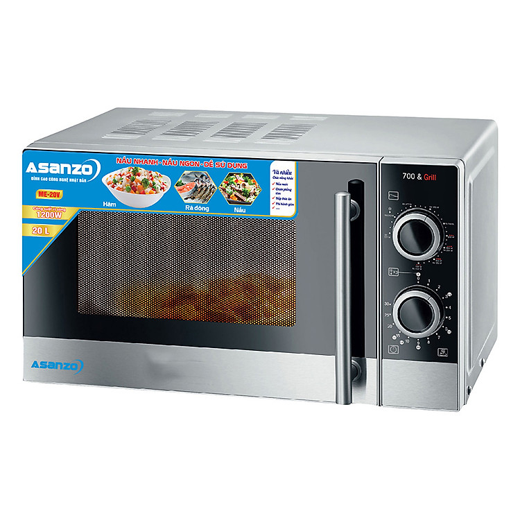 Lò Vi Sóng Asanzo ME-20V (20L) - Hàng Chính Hãng