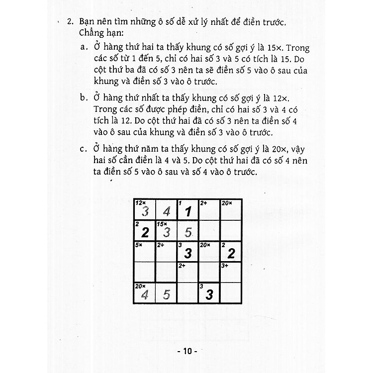 Trò Chơi Ô Chữ Số Thông Minh Kenken (Tập 4) - Ảnh 7