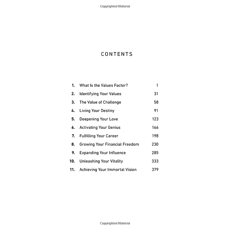 The Values Factor: The Secret to Creating an Inspired and Fulfilling Life - Ảnh 5