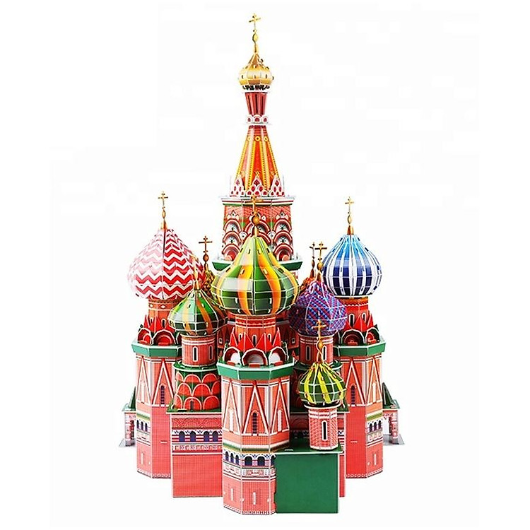 Mua Mô Hình Giấy 3D Đền Thánh Vasily Chính hãng Tiết kiệm - Hình ảnh 3