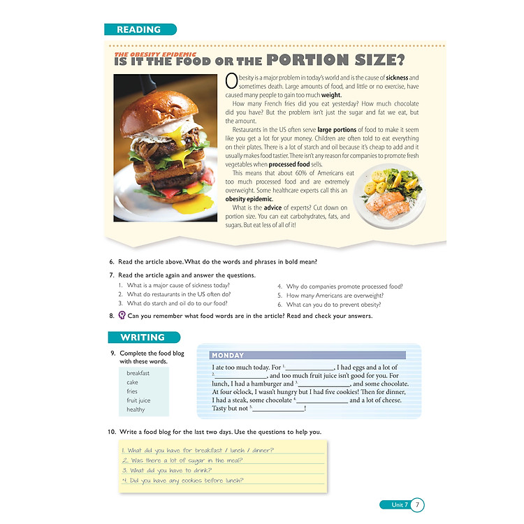 American Jetstream Elementary B Student's book & Workbook - Ảnh 7